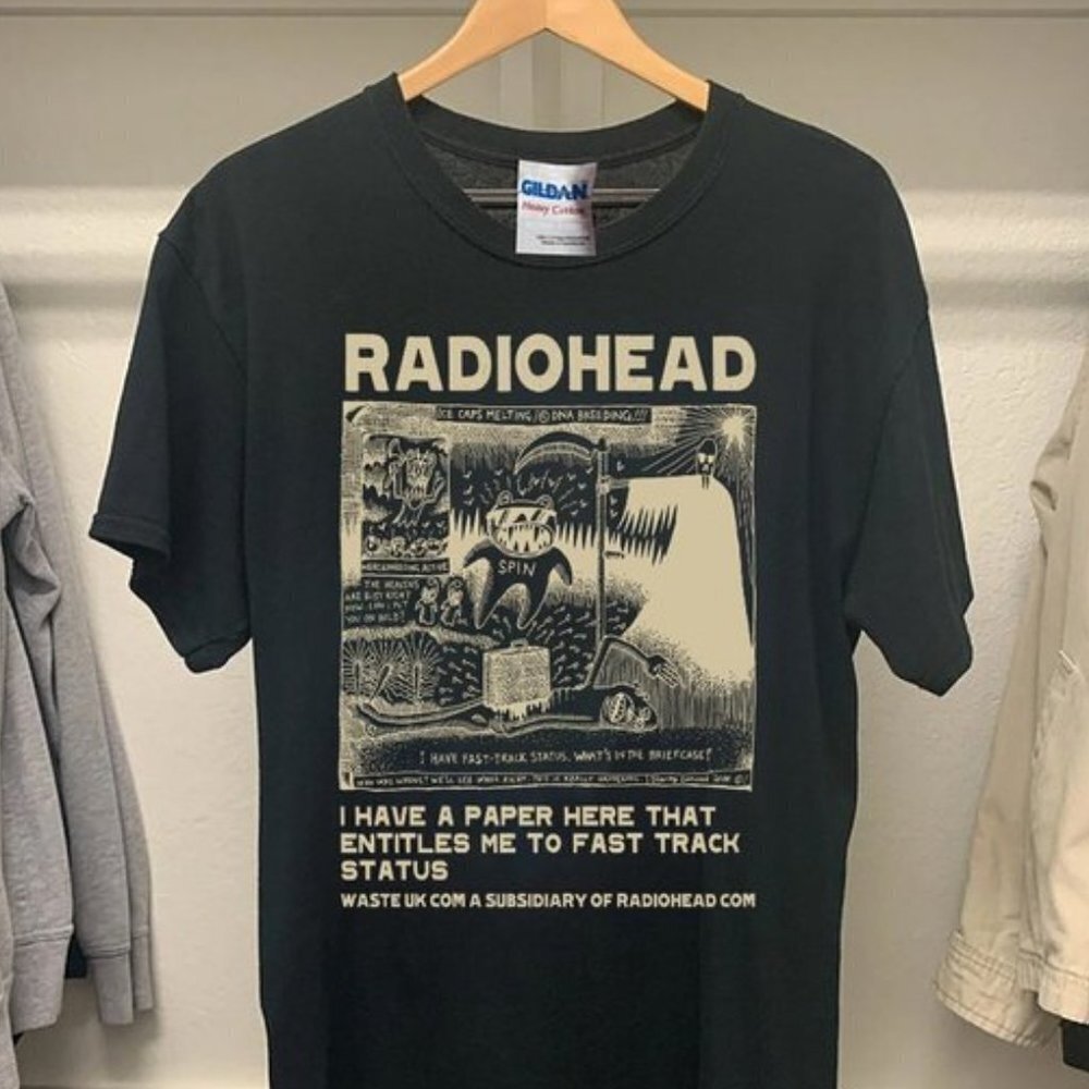 Radiohead Shirt Radiohead Shirt Radiohead Tshirt